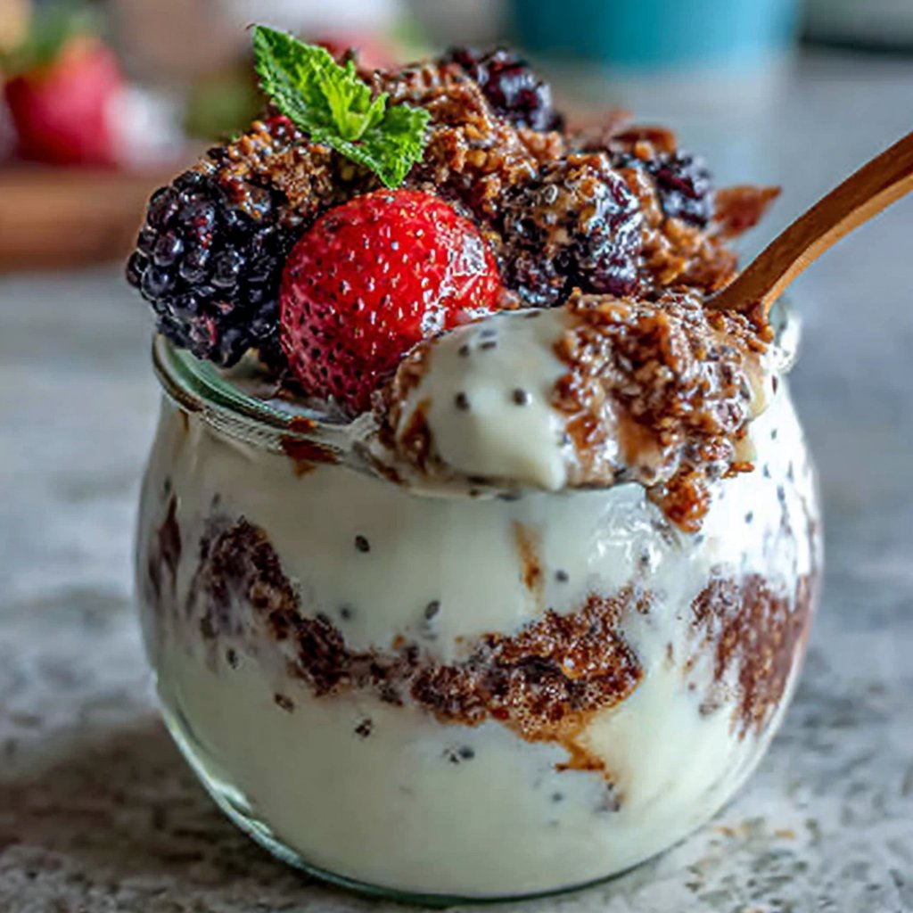 Chia Joghurt Protein Pudding