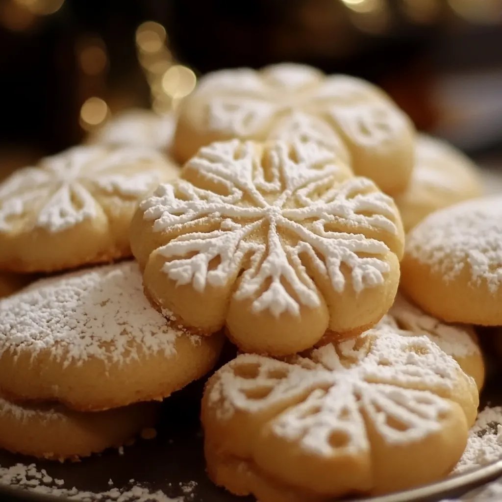 Schneeflöckchen - feine Plätzchen