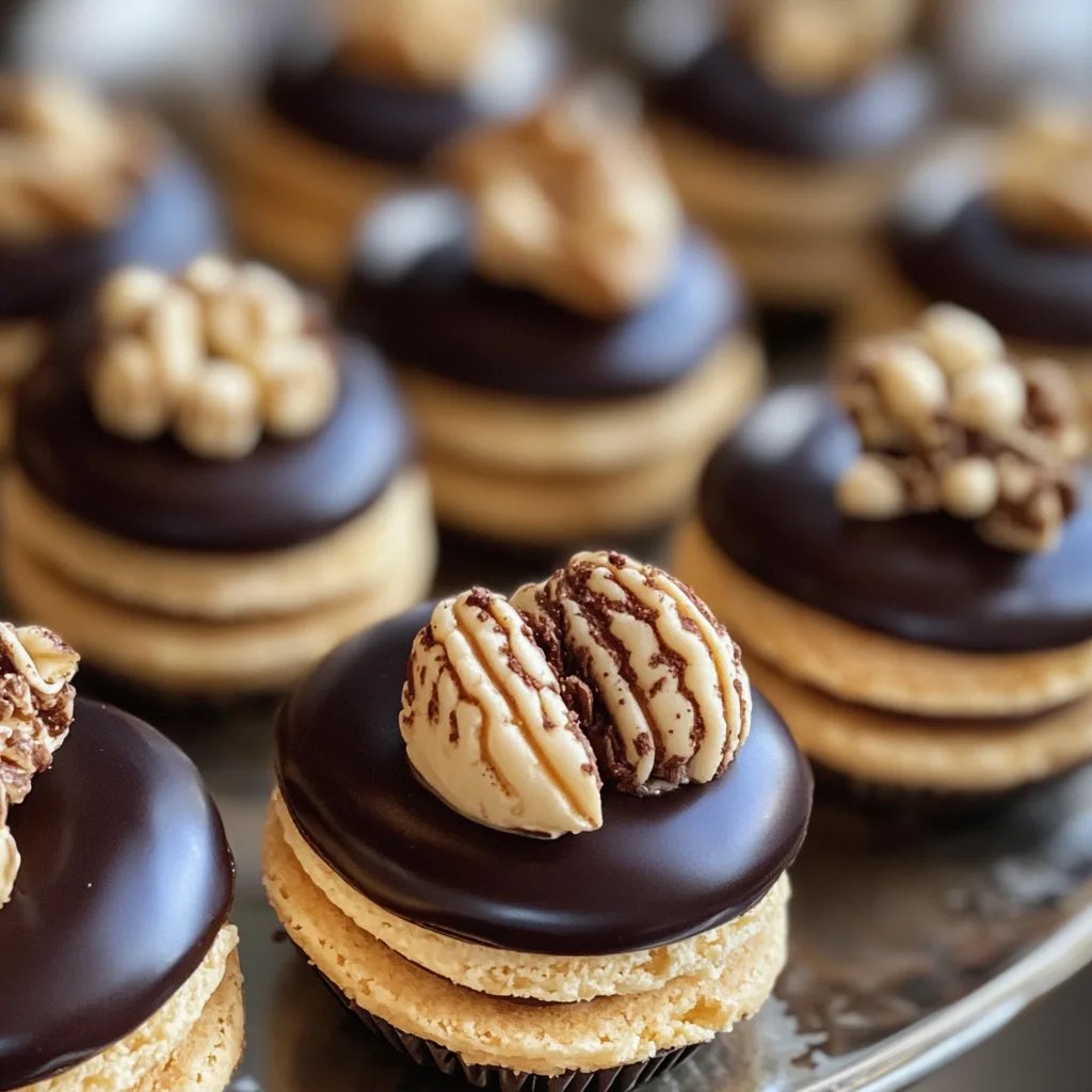 Omas Walnuss Marzipan Plätzchen