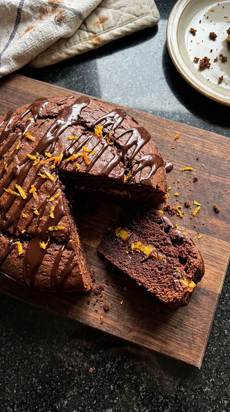 Schoko Orangen Kuchen Genuss