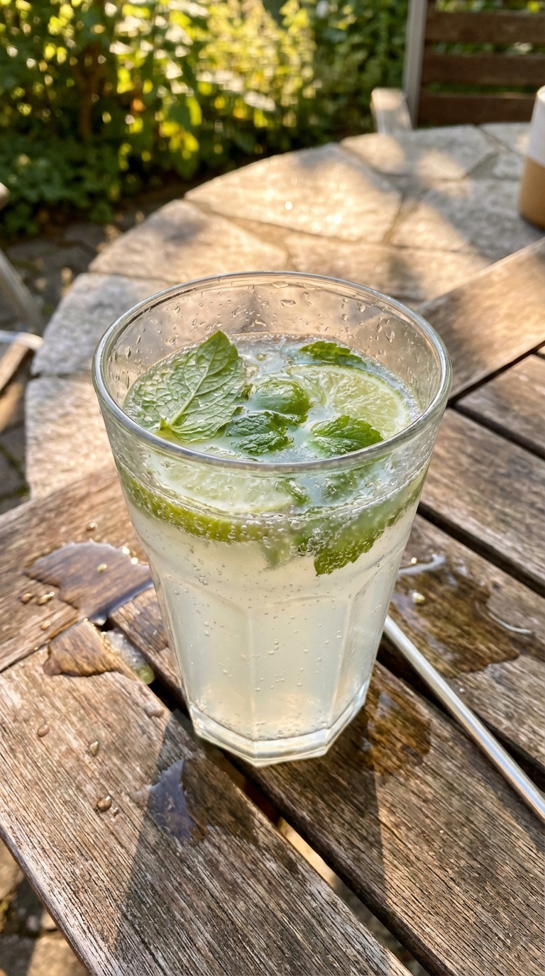 Limetten Minz Spritz