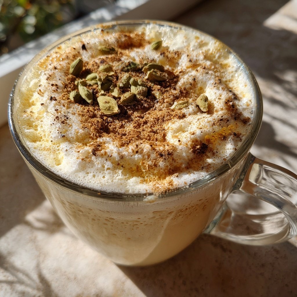 Eierpunsch mit Zimt und Kardamom