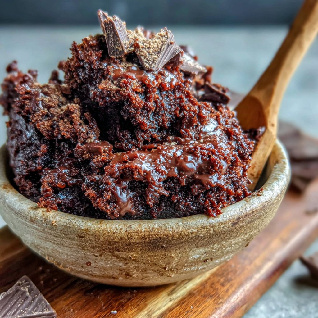 Brownie-Mischung mit Gewürzen