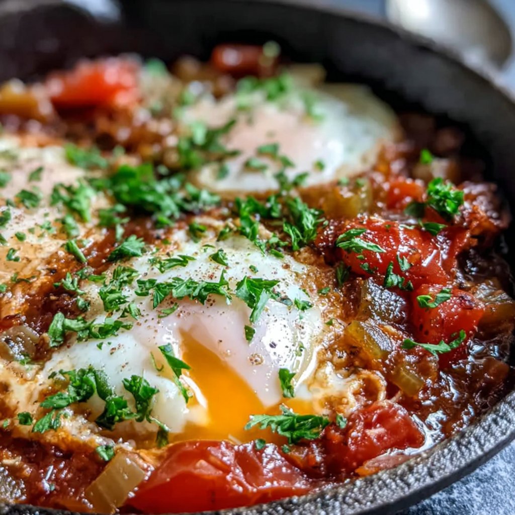 High Protein Shakshuka Pfanne