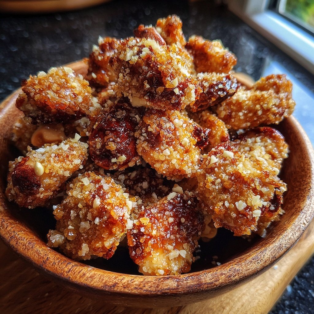 Knusprige Gebrannte Haselnüsse als Variation