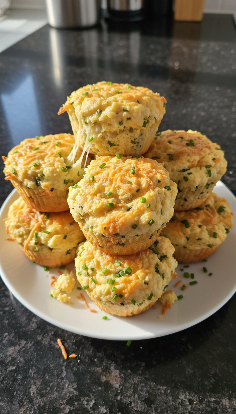Herzhafte Hüttenkäse Muffins​