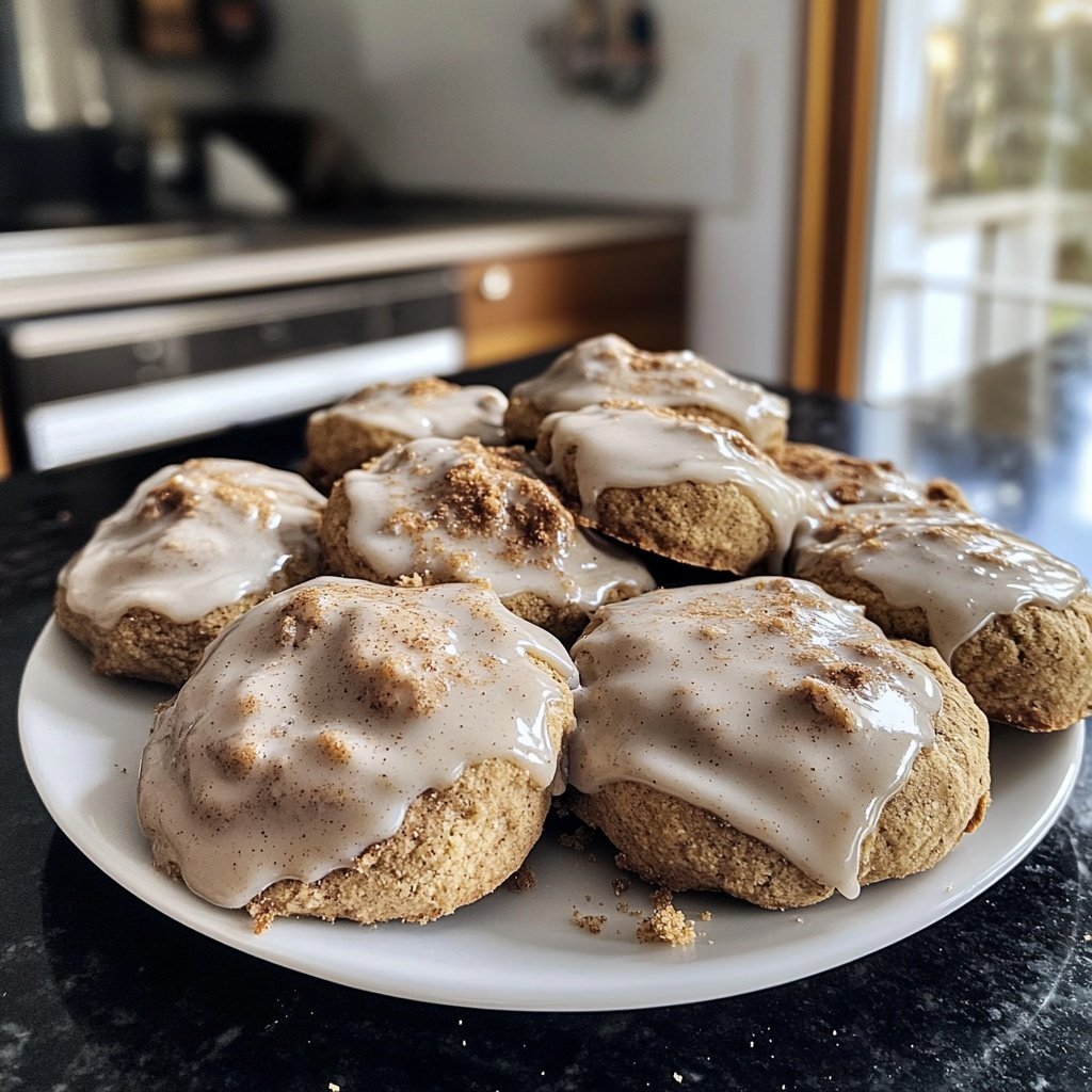 Weiche Lebkuchen-Plätzchen
