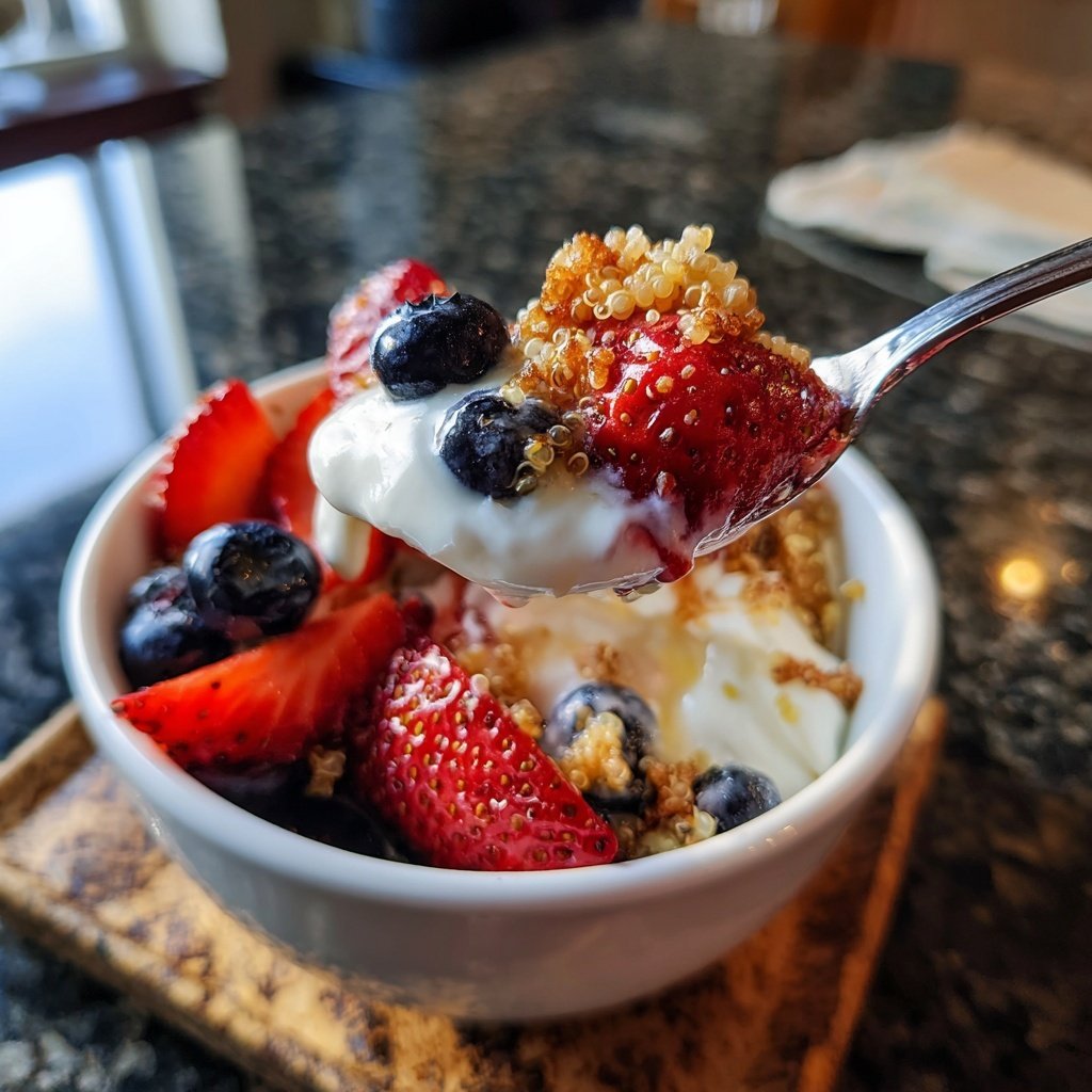 Morning Berry Quinoa Bowl