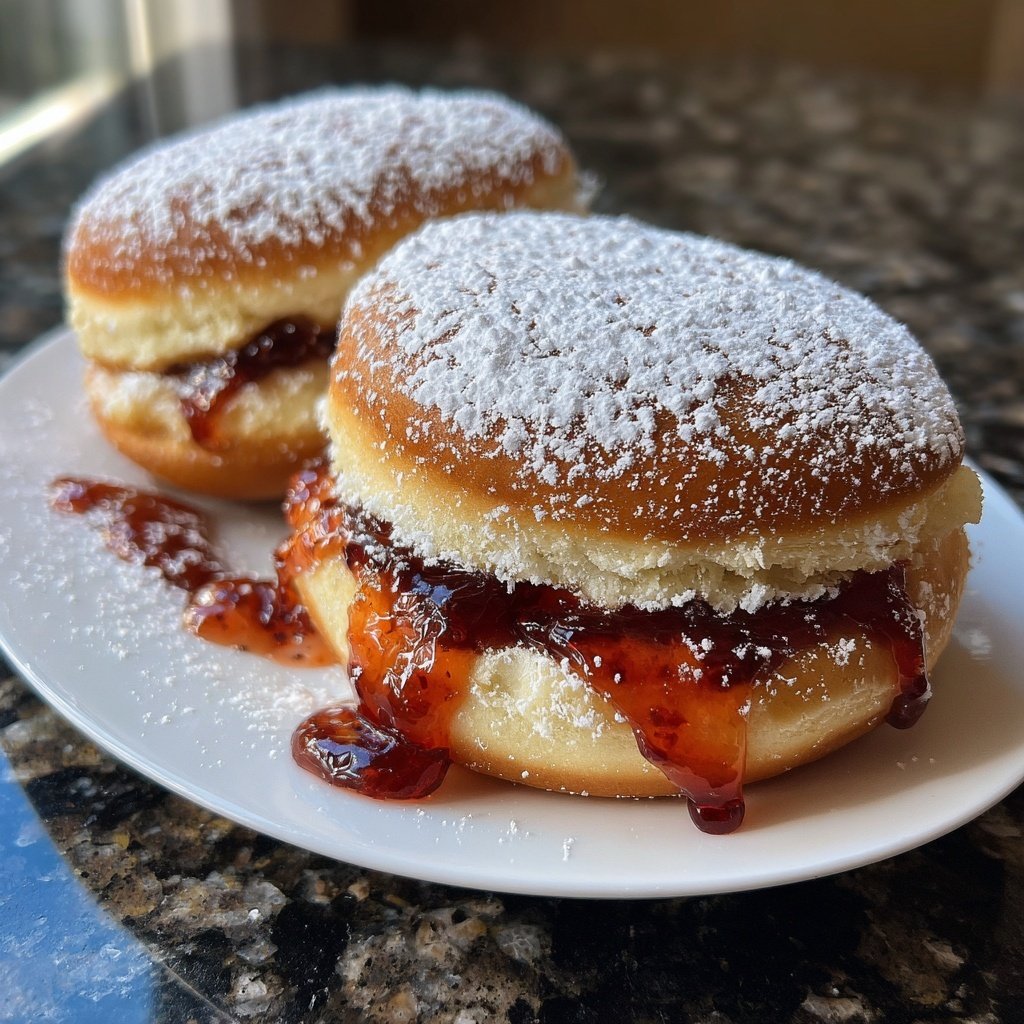 Berliner Pfannkuchen nach DDR Rezept