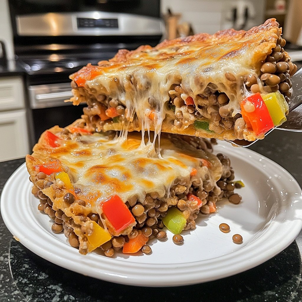 Linsen-Gemüse-Auflauf