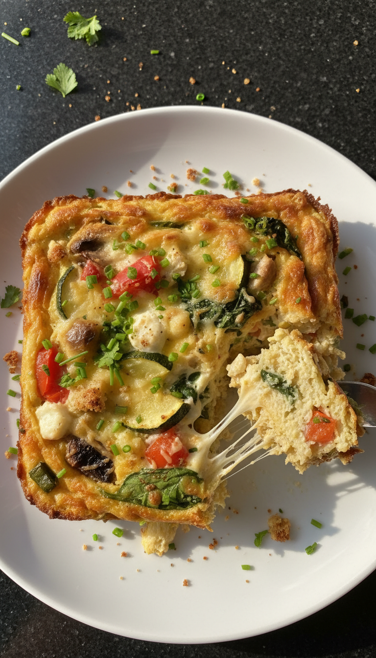 Sauerteig Frühstücks Auflauf​