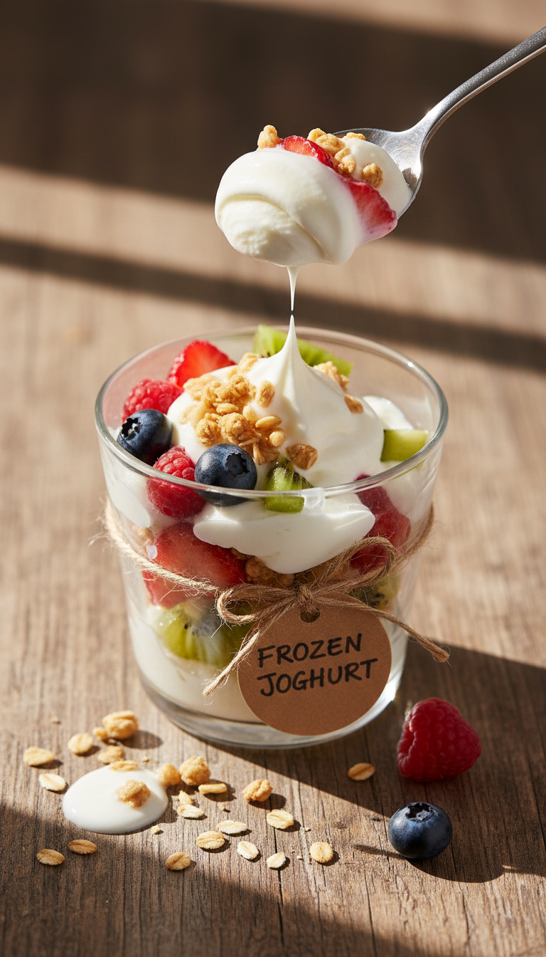 Frozen Joghurt Eiscreme Becher​