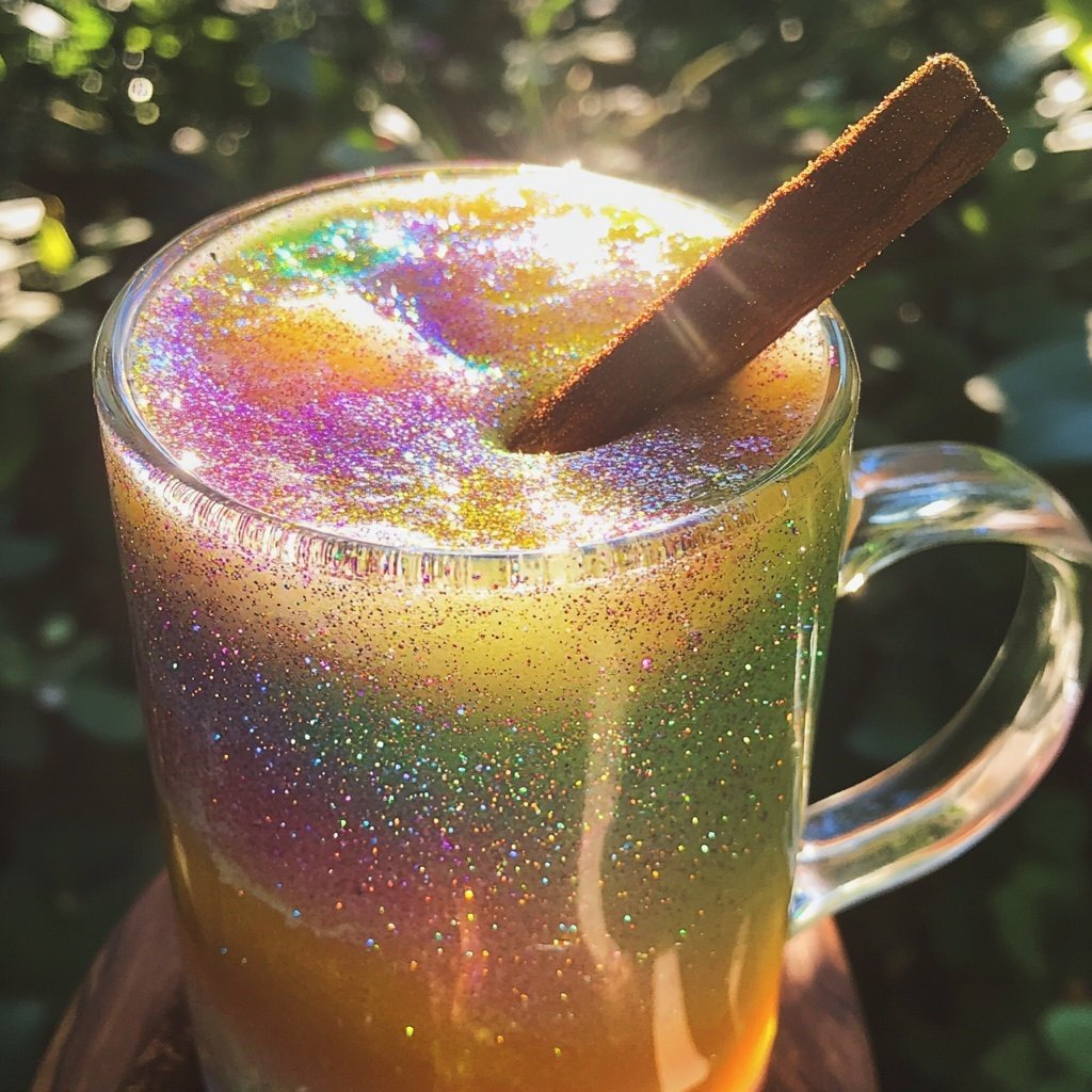 Elfenpunsch mit Glitzerstaub