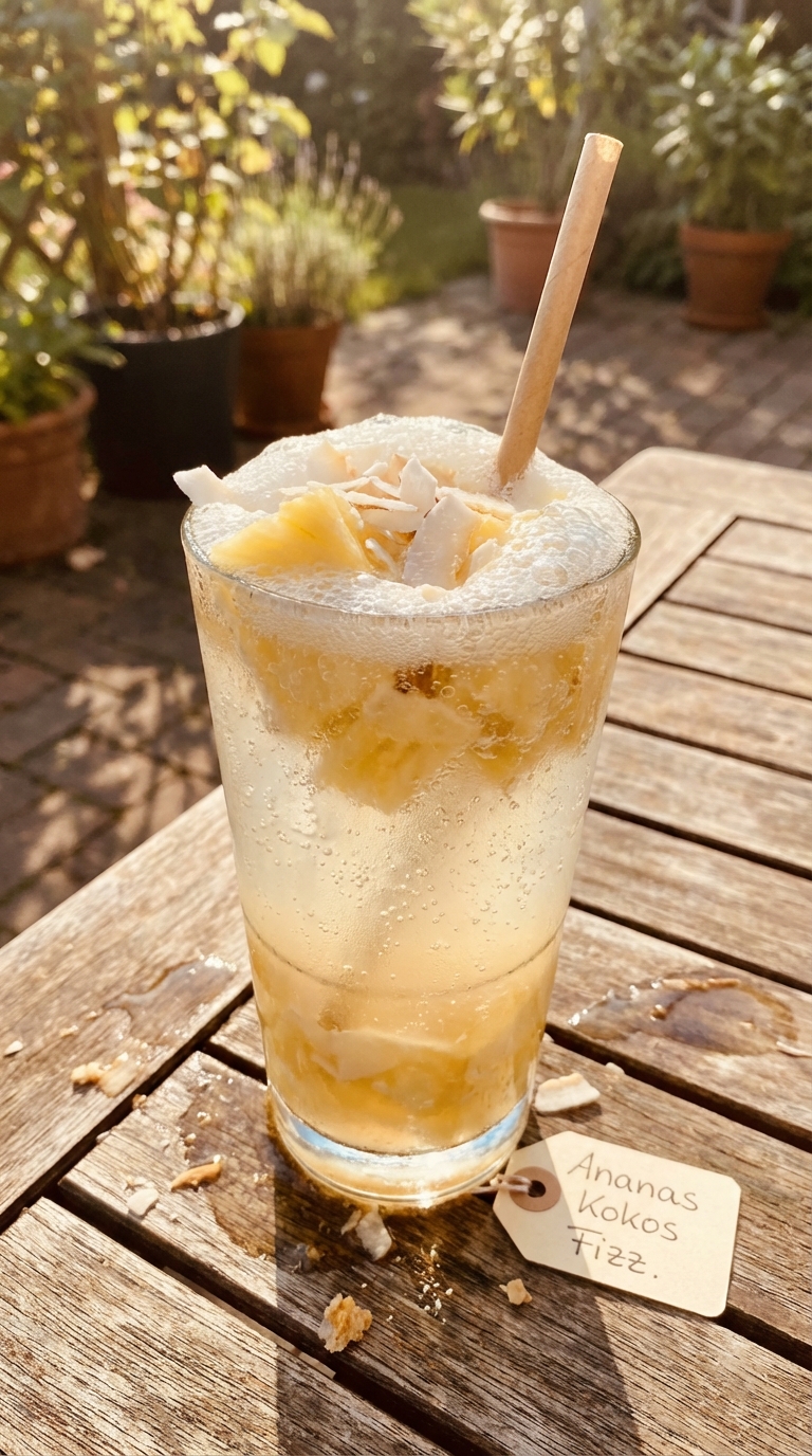 Ananas Kokos Fizz