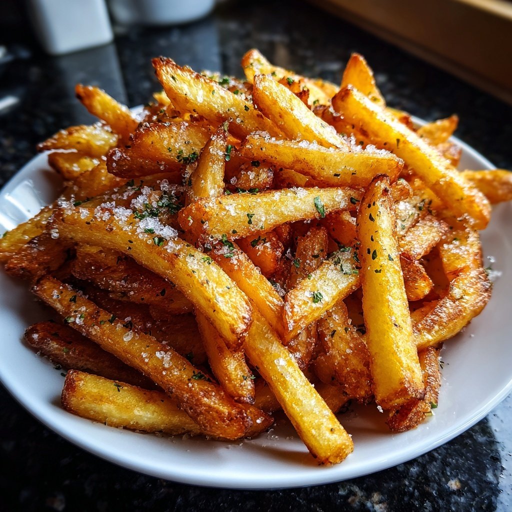 Ofenpommes aus der Heißluftfritteuse